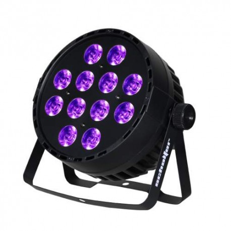 Cañon Led 12x12w Dmx Rgb Par 64 Ultravioleta Luz Negra S-PAR12UV