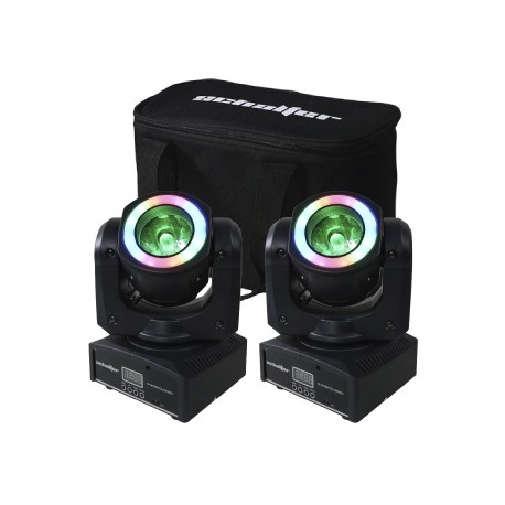 Cabeza Movil Led Beam Aro 1x60w Rgbw 12pz Smd Rgb Pack 2 SET2 S-MOBCOLOR60