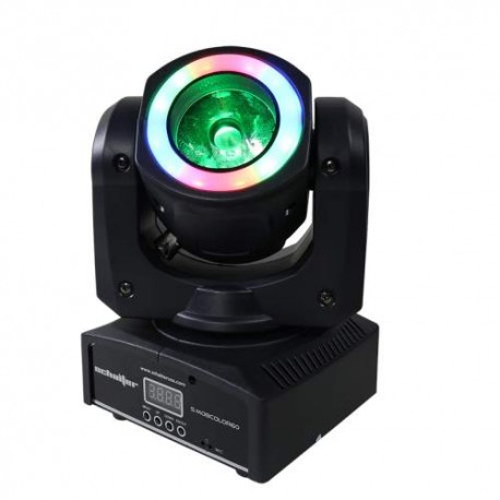 Cabeza Movil Led Beam Aro 1x60w Rgbw12pz 3 En 1 Smd Rgb S-MOBCOLOR60