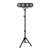 Cañon Led Cuadruple Iluminacion Rgb Con Soporte S-ADAN
