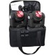 2 Mini Beam Y Wash Cabezas Movil 2 En 1 Con Mochila 55 Watts SET2-MOB2FACE